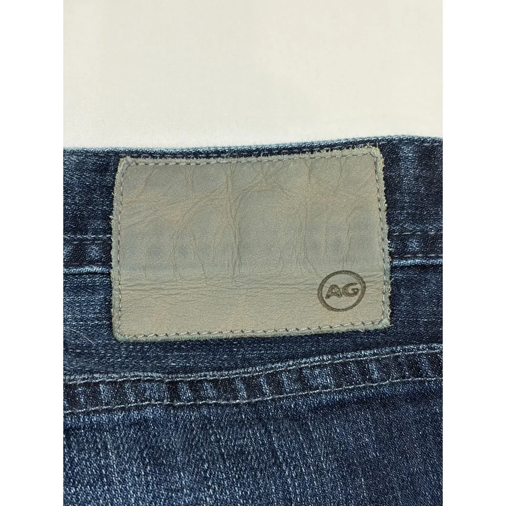 AG Adriano Goldschmied The Graduate Tailored Leg Dark Wash Jeans Mens 36x30